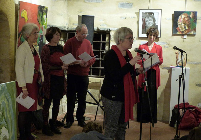 Récital des poésiens de la Taverne aux Poètes Récital des poésiens de la Taverne aux Poètes